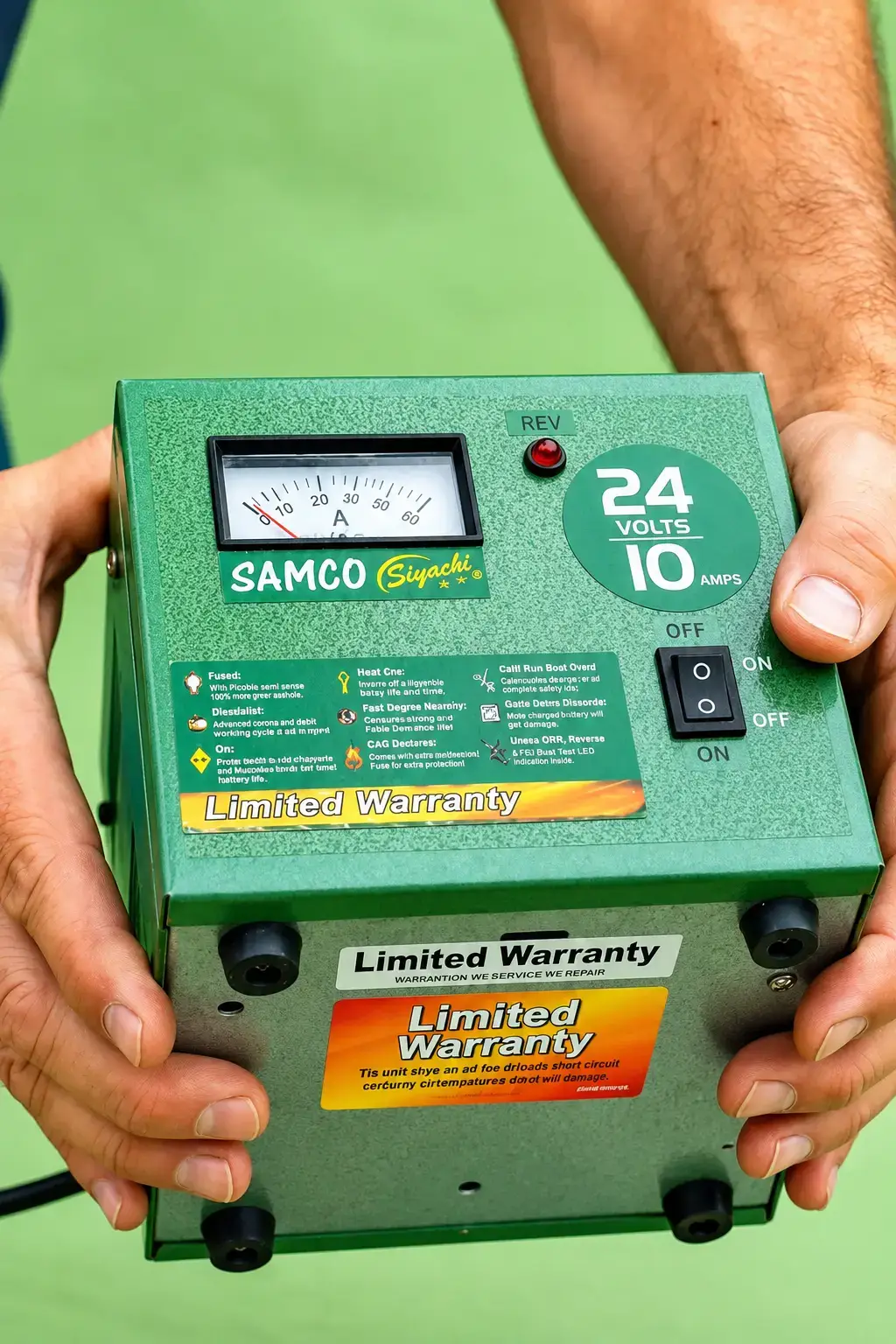 SAMCO 24V 10A SMPS truck battery charger